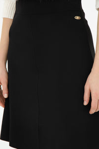 Fusta Evazata pe Negru