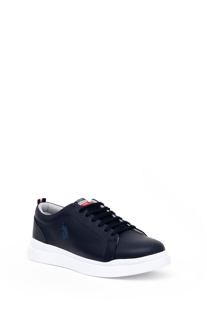 Pantofi sport de piele cu logo