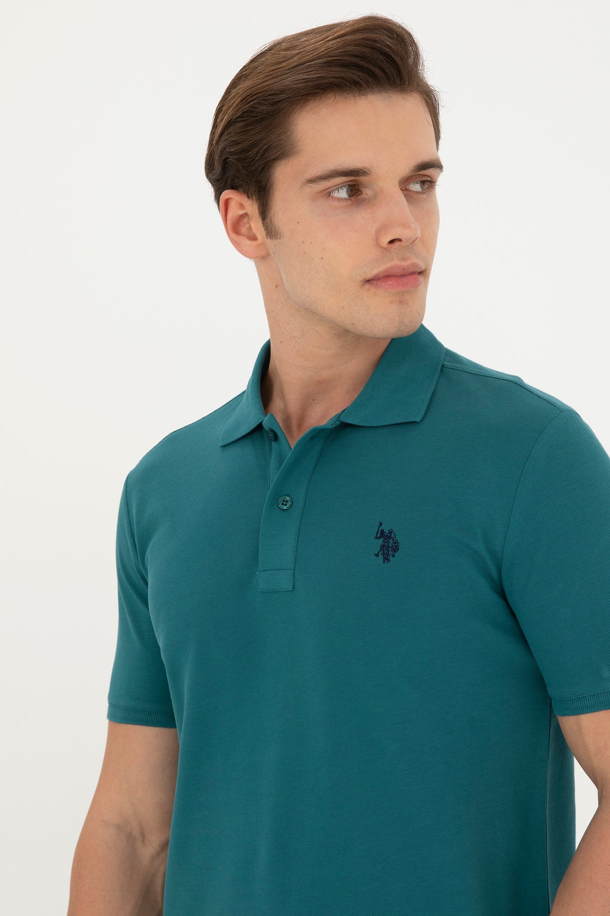 Tricou Polo cu logo discret