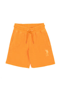 Pantaloni Scurți Băieți Pe Portocaliu Cu Aspect Decolorat