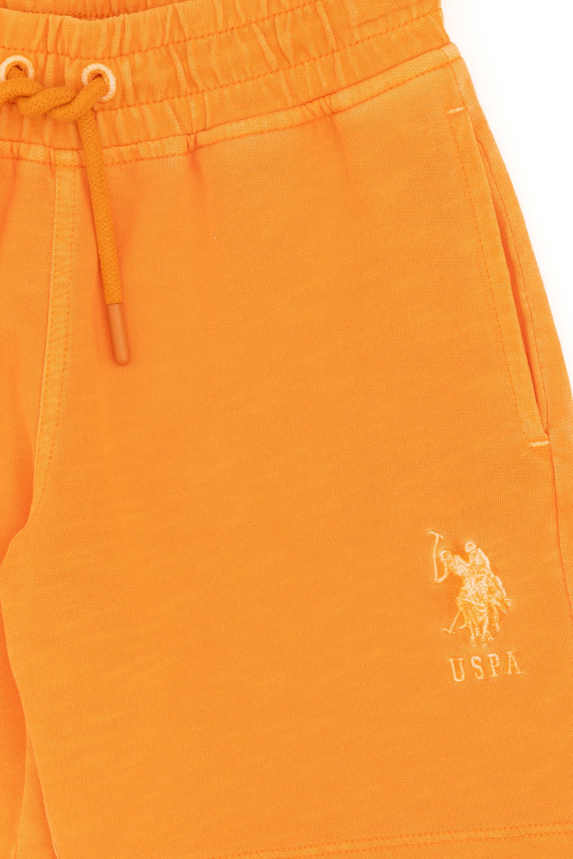 Pantaloni Scurți Băieți Pe Portocaliu Cu Aspect Decolorat