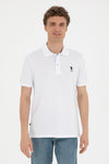 Tricou polo regular fit de bumbac