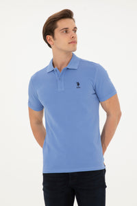 Tricou Polo Slim fit cu logo discret