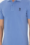 Tricou Polo Slim fit cu logo discret