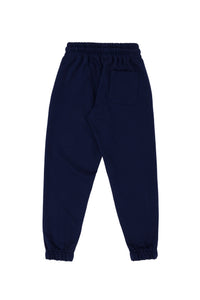 Pantaloni de trening din bumbac cu talie ajustabila