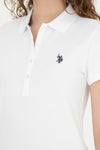 Tricou Polo Slim fit cu logo discret