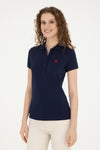 Tricou Polo Slim fit cu logo discret