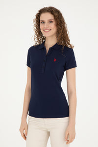 Tricou Polo Slim fit cu logo discret