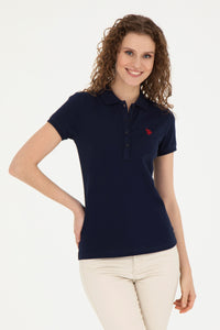 Tricou Polo Slim fit cu logo discret