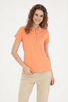 Tricou Polo Slim fit cu logo discret