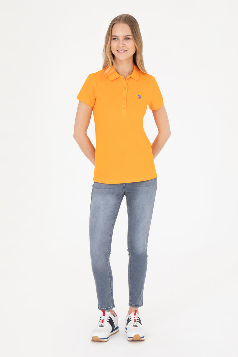 Tricou Polo Slim fit cu logo discret