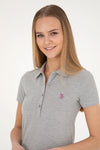 Tricou Polo Slim fit cu logo discret