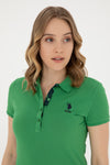 Tricou Polo Slim fit cu logo discret