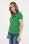 Tricou Polo Slim fit cu logo discret