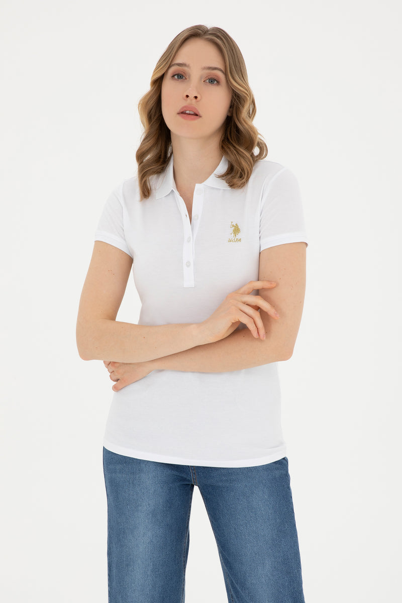 Tricou Polo Slim fit cu logo discret