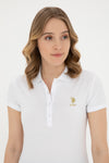 Tricou Polo Slim fit cu logo discret