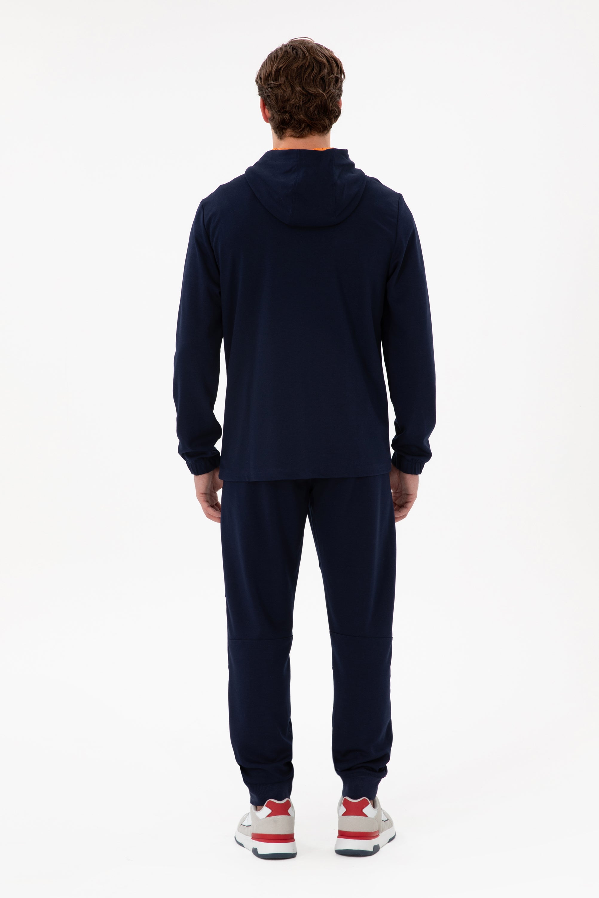 Pantaloni Tip Jogger Bărbat Pe Bleumarin 