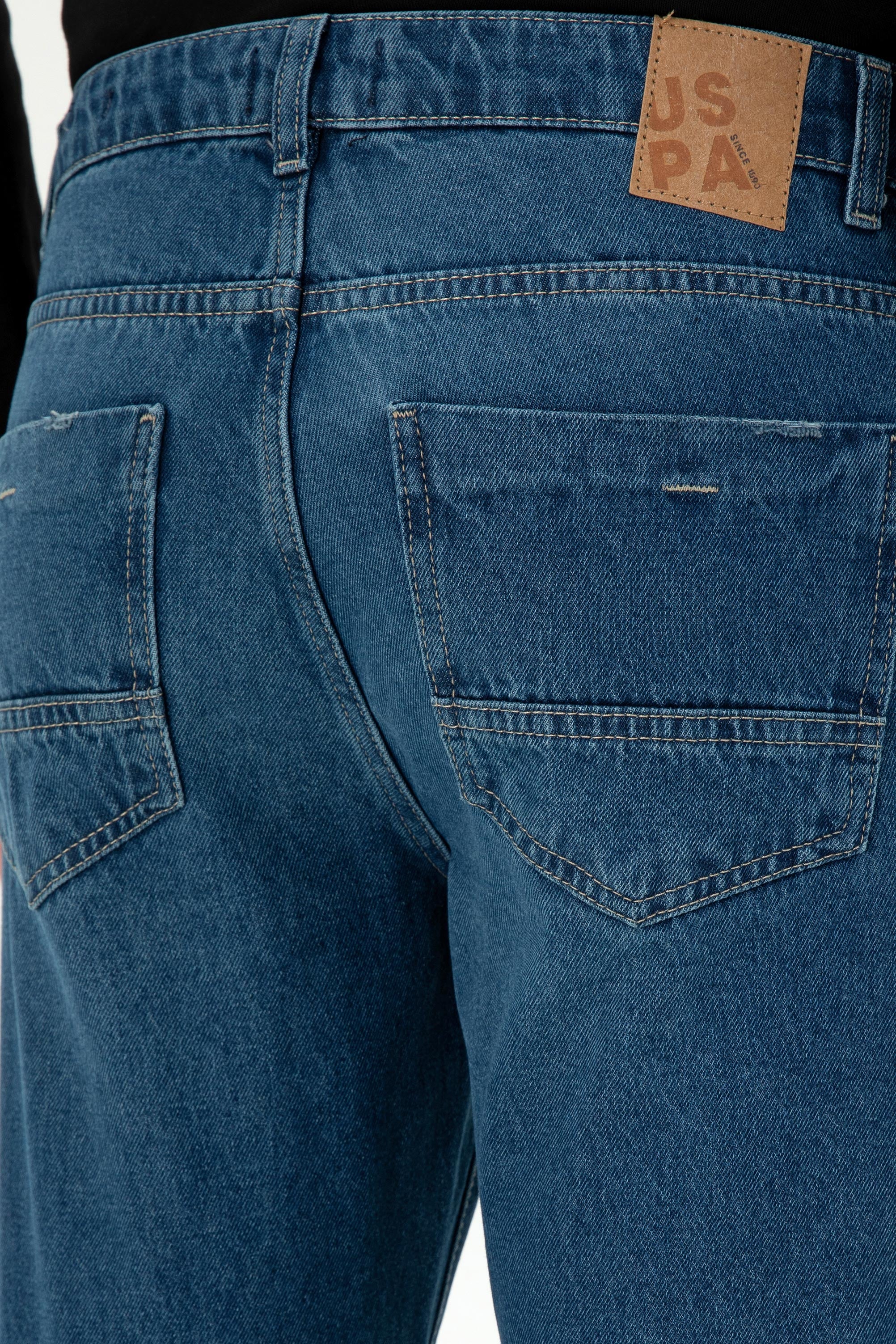 Blugi Barbat Bleumarin