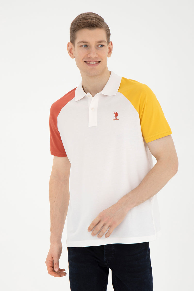 Tricou polo regular fit de bumbac