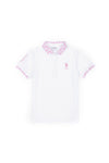 Tricou Polo Slim fit cu logo brodat