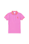 Tricou Polo Slim fit cu logo brodat