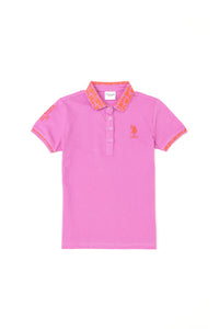 Tricou Polo Slim fit cu logo brodat