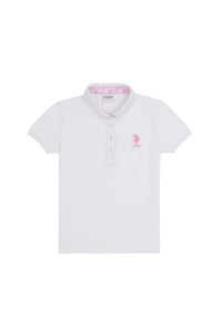 Tricou Polo Slim fit cu logo brodat