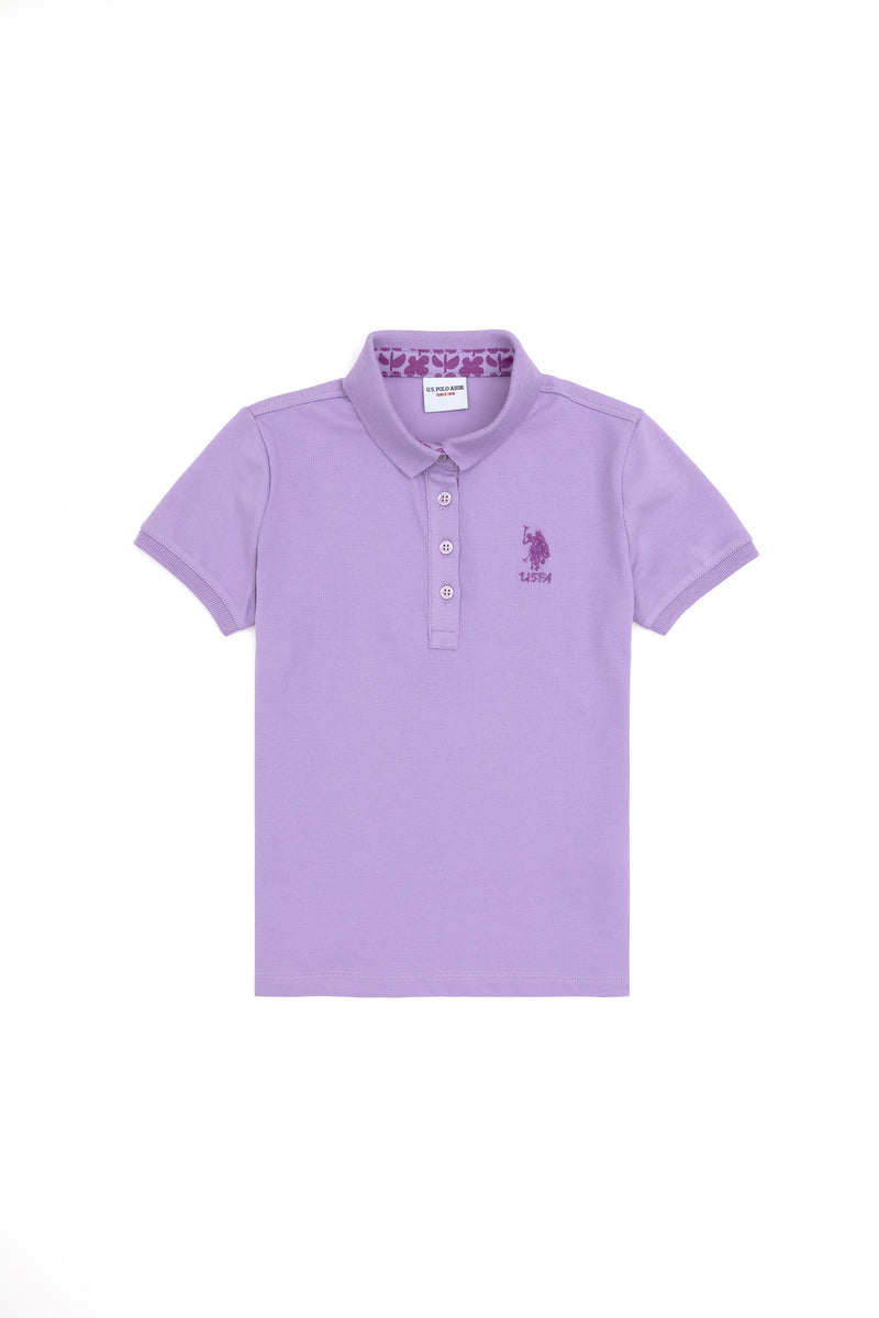 Tricou Polo Slim fit cu logo brodat