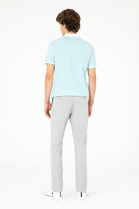 Pantaloni Chino Bărbați Pe Gri