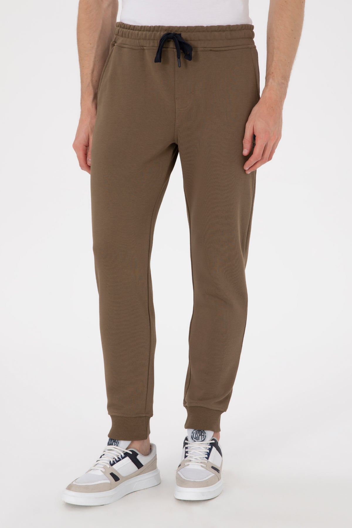 Pantaloni Jogger Barbat Cu Logo Brodat