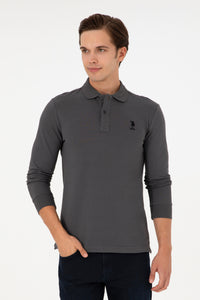 Bluza Polo Barbat Cu Logo Brodat