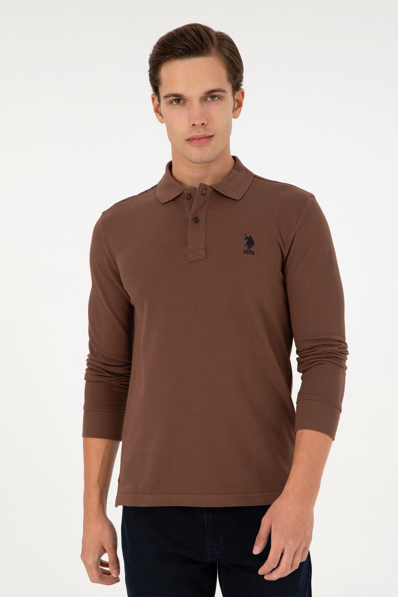 Bluza Polo Barbat Cu Logo Brodat