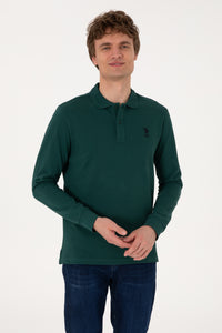 Bluza Polo Barbat Cu Logo Brodat