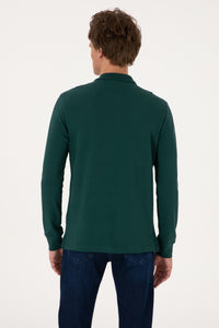 Bluza Polo Barbat Cu Logo Brodat