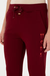 Pantaloni Jogger Dama Bordo