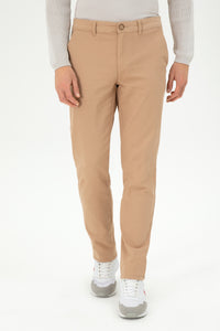 Pantaloni Chino Barbat Bej