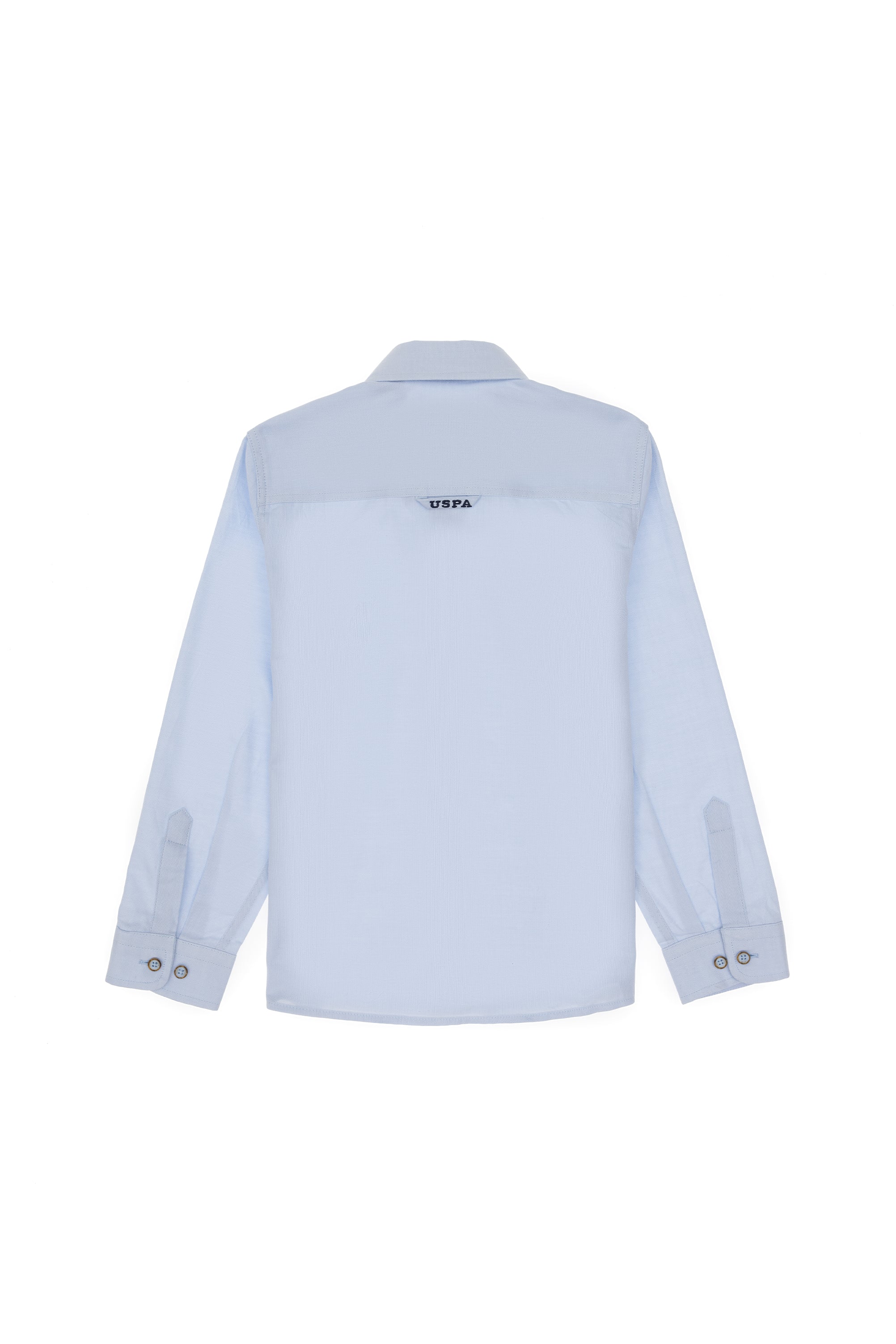 Cămașă Băieți Pe Albastru Deschis Regular Fit