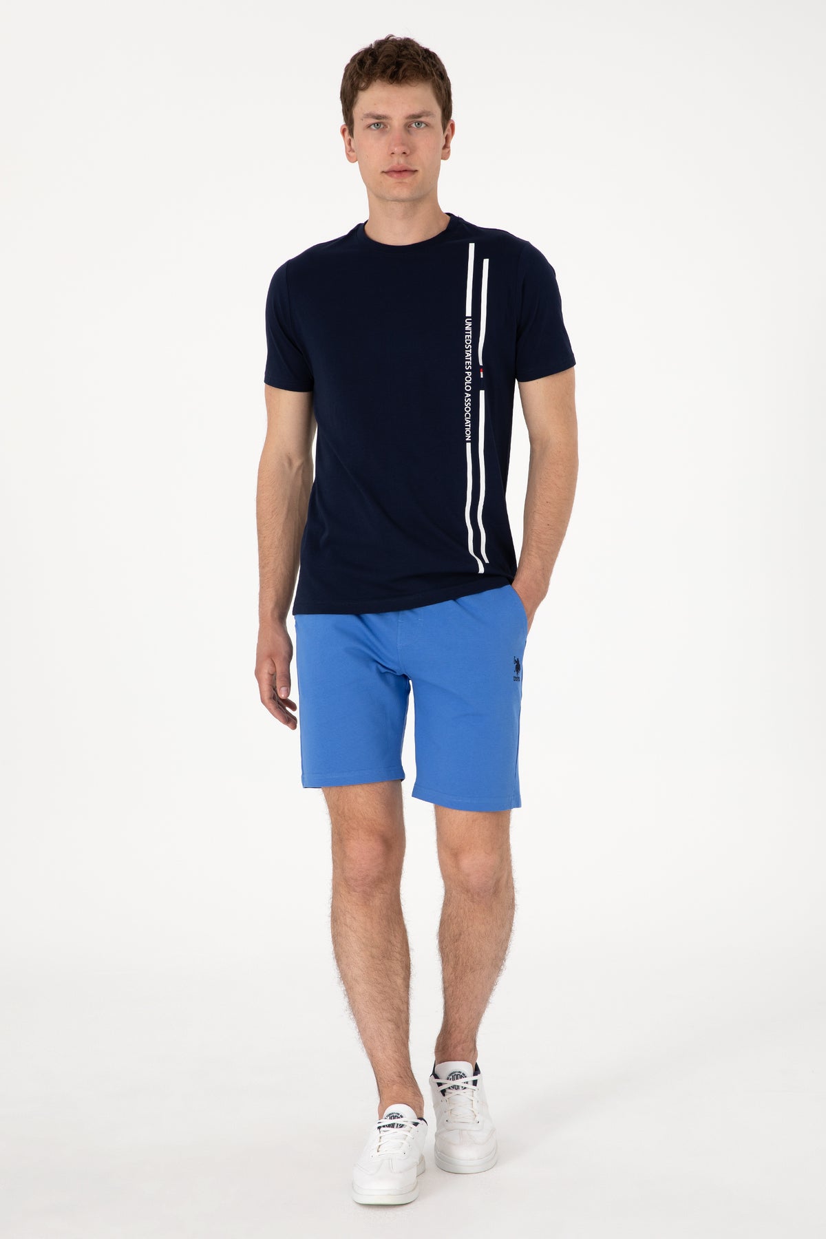 Pantaloni Scurti Barbat Albastru