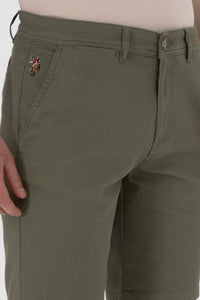 Pantaloni Scurti Barbat Tip Capri Kaki