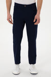 Pantaloni Barbat Tip Chinos Pe Bleumarin