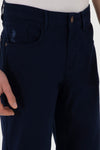 Pantaloni Barbat Tip Chinos Pe Bleumarin