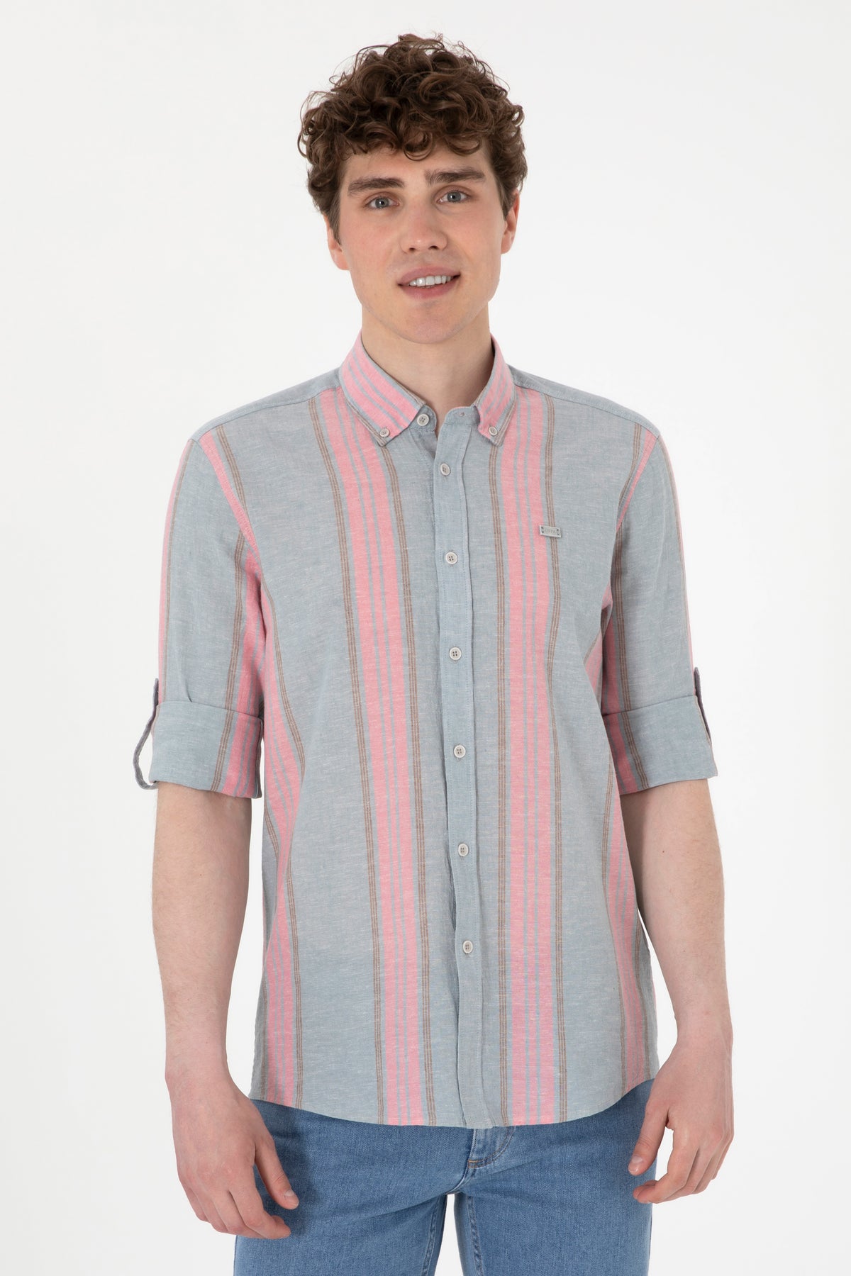 Camasa Barbat cu Dungi Verticale