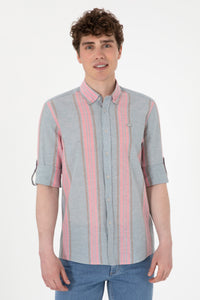 Camasa Barbat cu Dungi Verticale