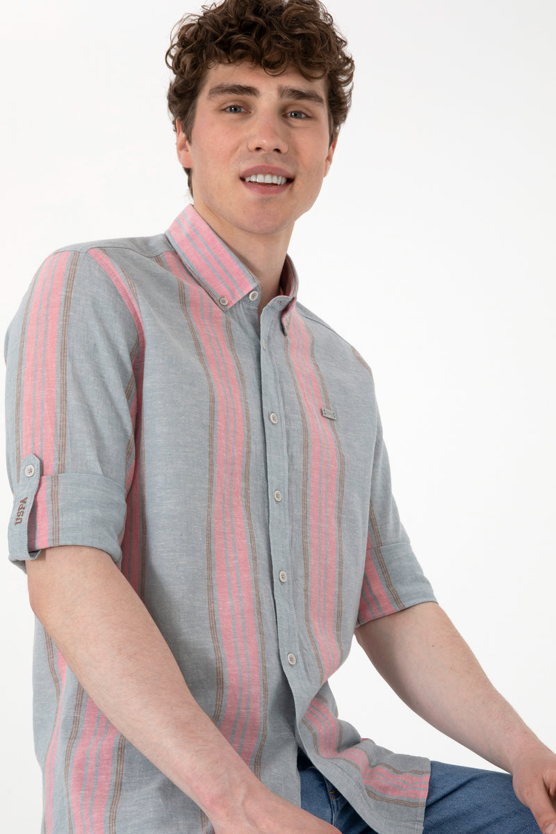 Camasa Barbat cu Dungi Verticale