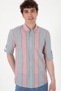 Camasa Barbat cu Dungi Verticale