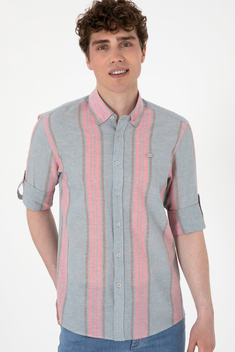 Camasa Barbat cu Dungi Verticale