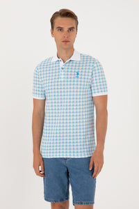 Tricou Polo Bărbați Multicolor Cu Model Și Logo Brodat