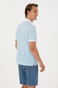 Tricou Polo Bărbați Multicolor Cu Model Și Logo Brodat