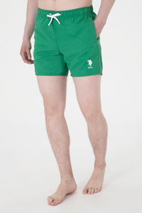 Șort De Baie Bărbați Verde Cu Logo