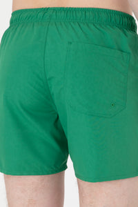 Șort De Baie Bărbați Verde Cu Logo